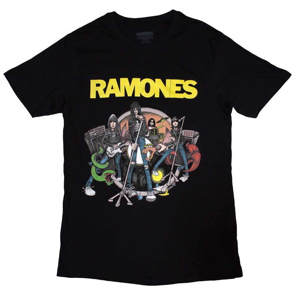 RAMONES Cartoon Band