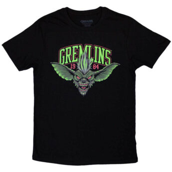 WARNER BROS Gremlins Stripe 1984 Green Logo