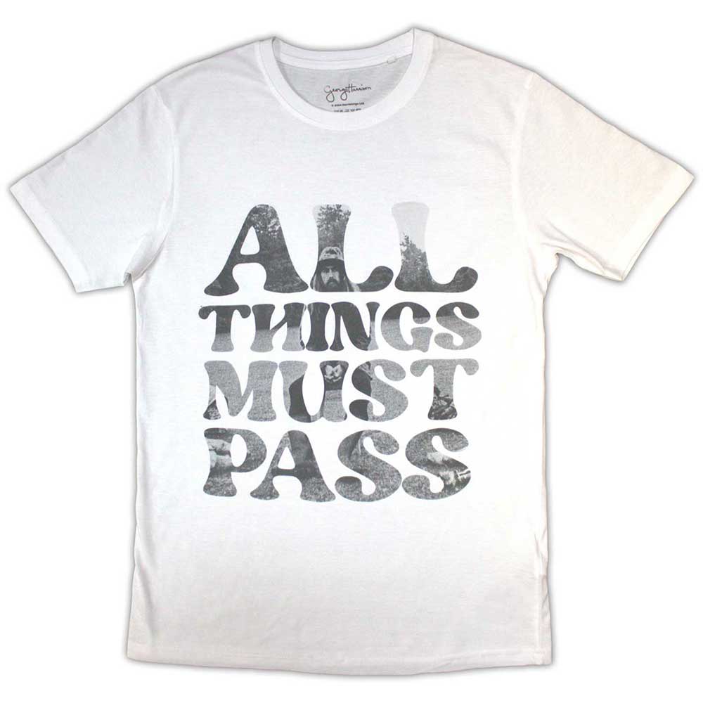 GEORGE HARRISON All Things Must Pass Text Infill