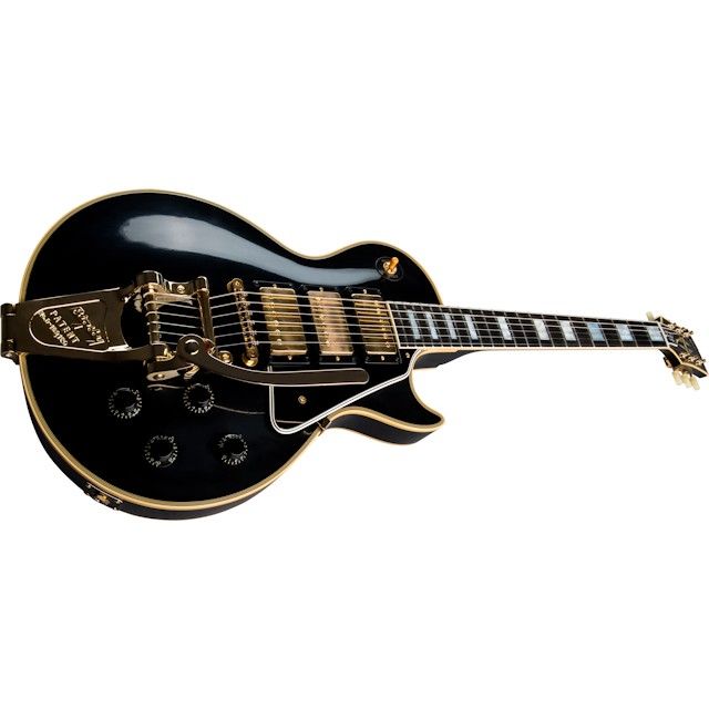 GIBSON CUSTOM 1957 Les Paul Custom Reissue beauty 2 GIBSON CUSTOM 1957 Les Paul Custom Reissue