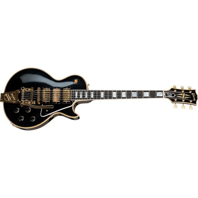 GIBSON CUSTOM 1957 Les Paul Custom Reissue front 2 GIBSON CUSTOM 1957 Les Paul Custom Reissue