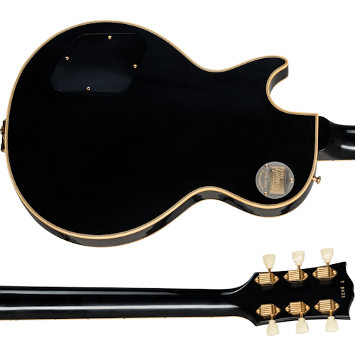 GIBSON CUSTOM 1957 Les Paul Custom Reissue hs back GIBSON CUSTOM 1957 Les Paul Custom Reissue