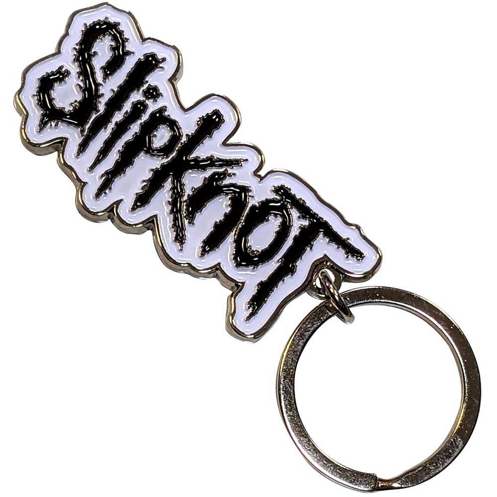 SLIPKNOT Black Logo White Border