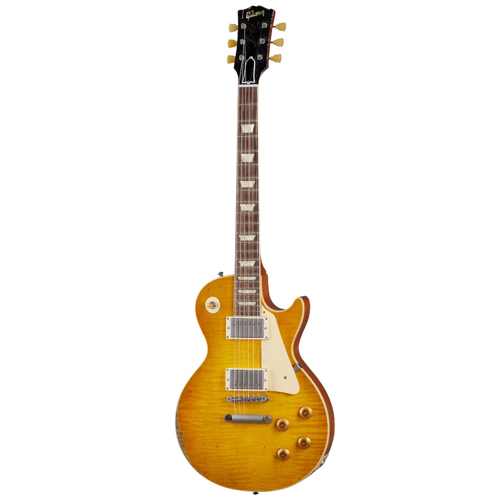 GIBSON CUSTOM MURPHY LAB 1959 Les Paul Standard Ultra Heavy Aged front GIBSON CUSTOM MURPHY LAB 1959 Les Paul Standard Ultra Heavy Aged