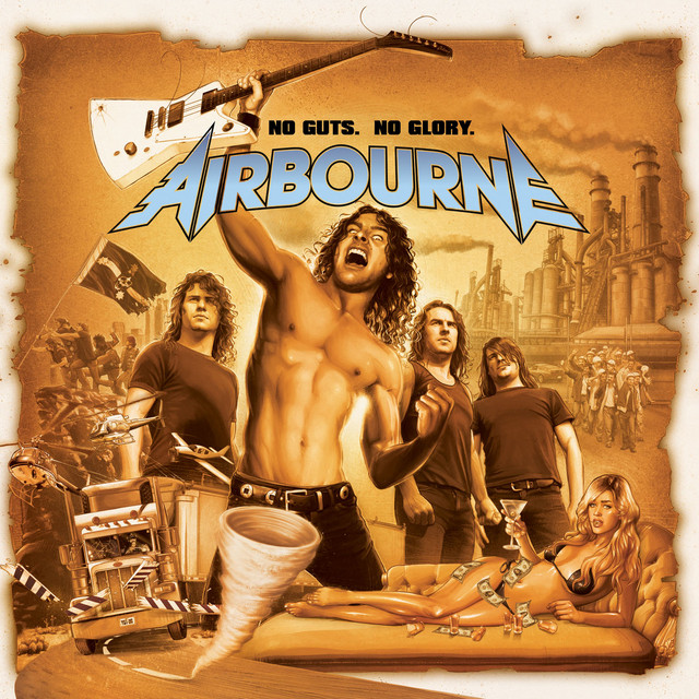 AIRBOURNE No Guts No Glory