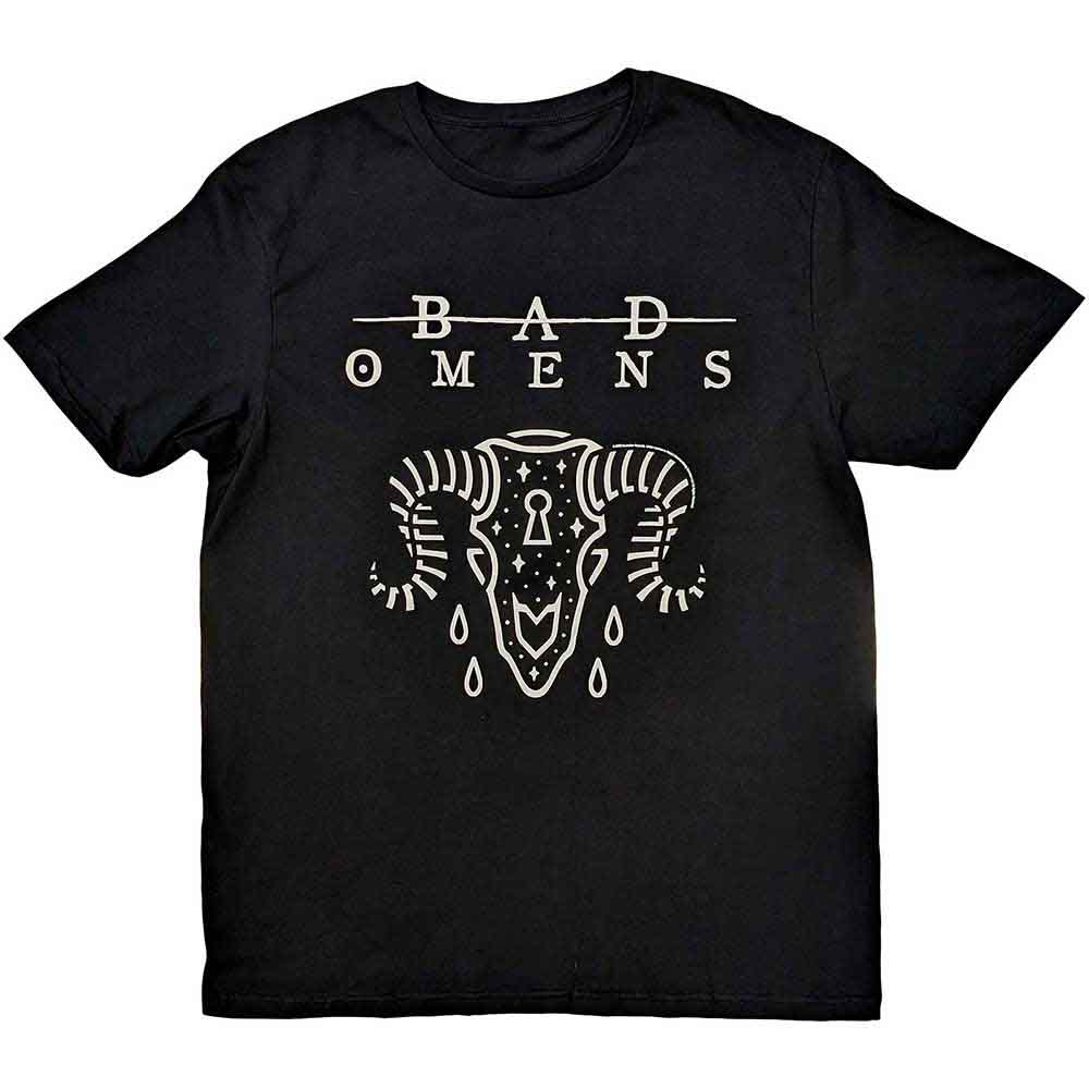 BAD OMENS Ram Skull