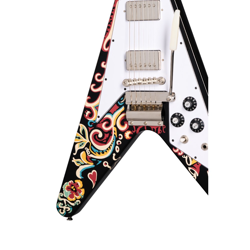 EPIPHONE Jimi Hendrix Love Drops Flying V details EPIPHONE Jimi Hendrix Love Drops Flying V