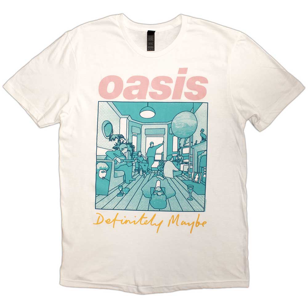 T-shirt OASIS Definitely Maybe Illustration Colour