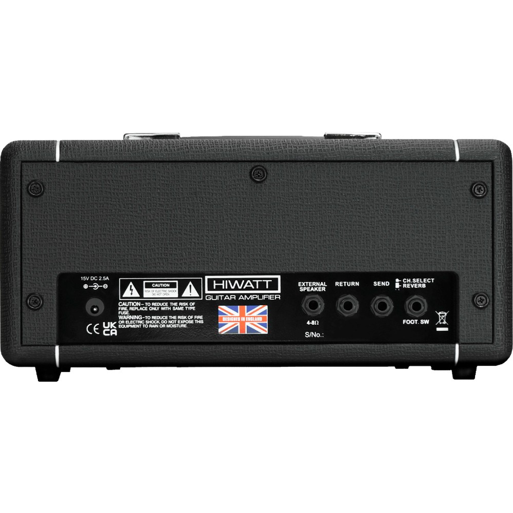 HIWATT Leeds 25R Head back HIWATT Leeds 25R Head