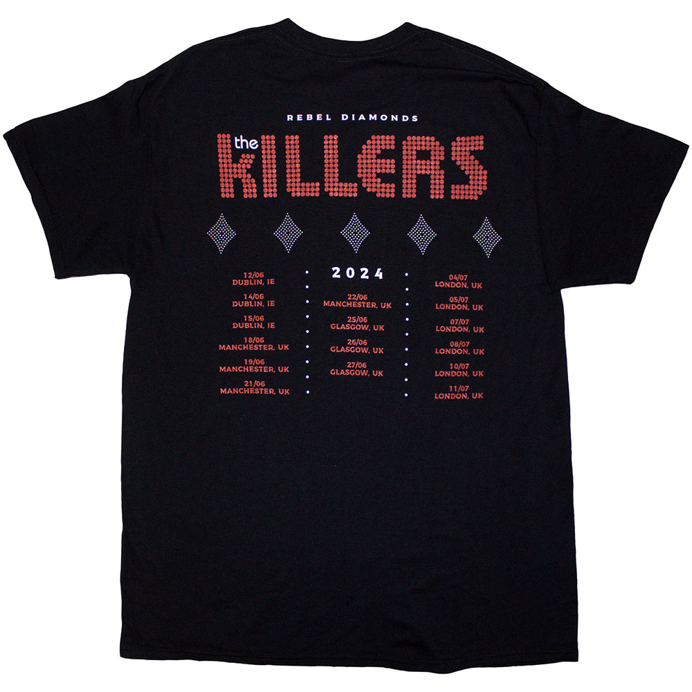 THE KILLERS Tour 24 Rebel Diamonds