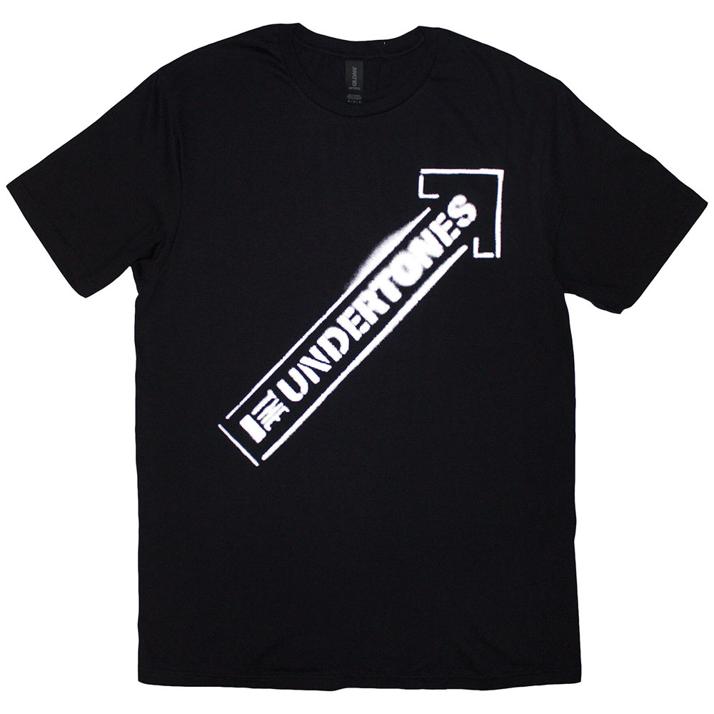 T-shirt THE UNDERTONES Arrow Spray White