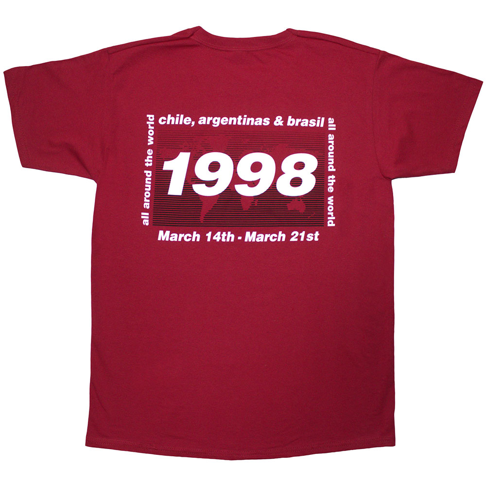 T-shirt OASIS 1998 World Tour South America
