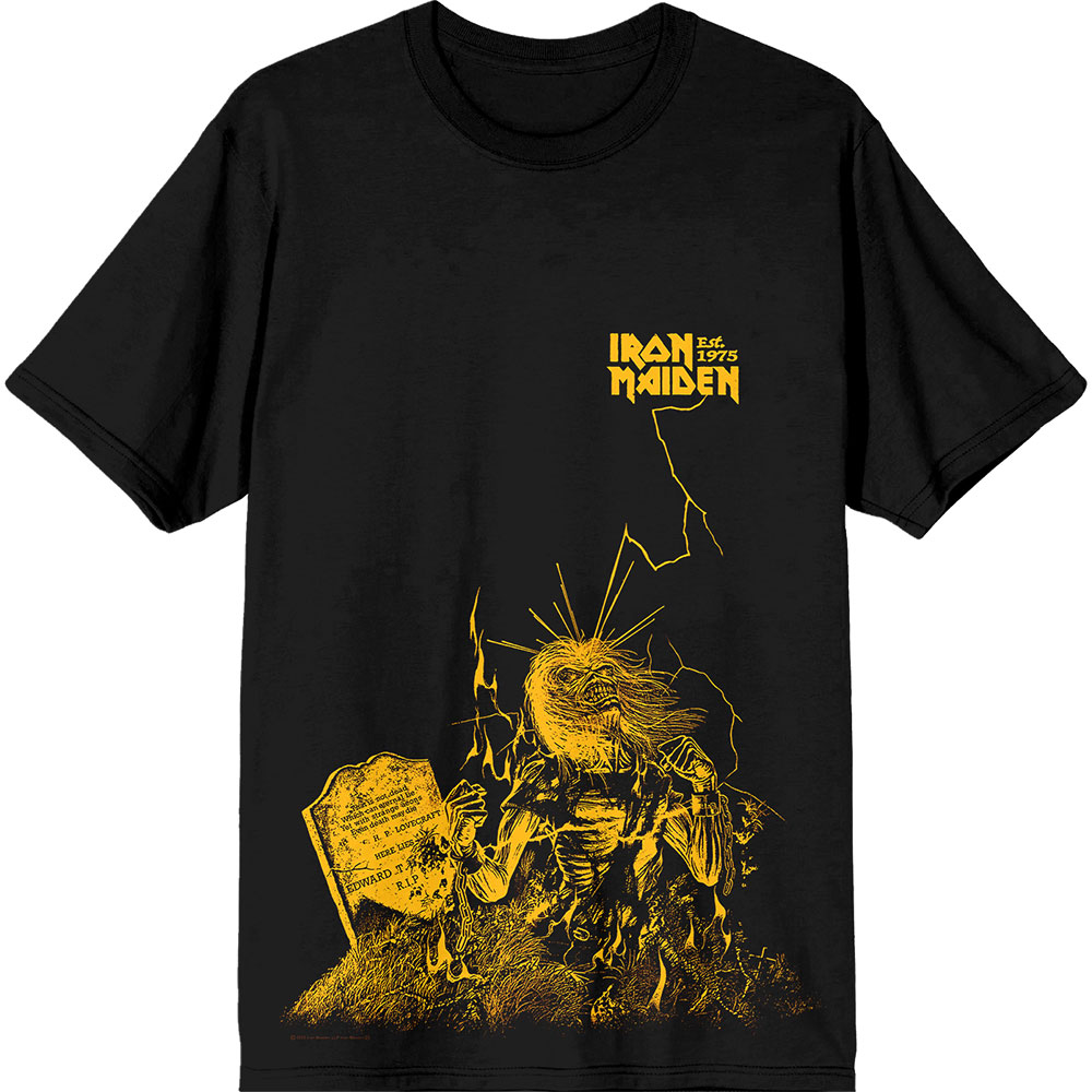 T-shirt IRON MAIDEN Est 1975 Life After Death Lightning