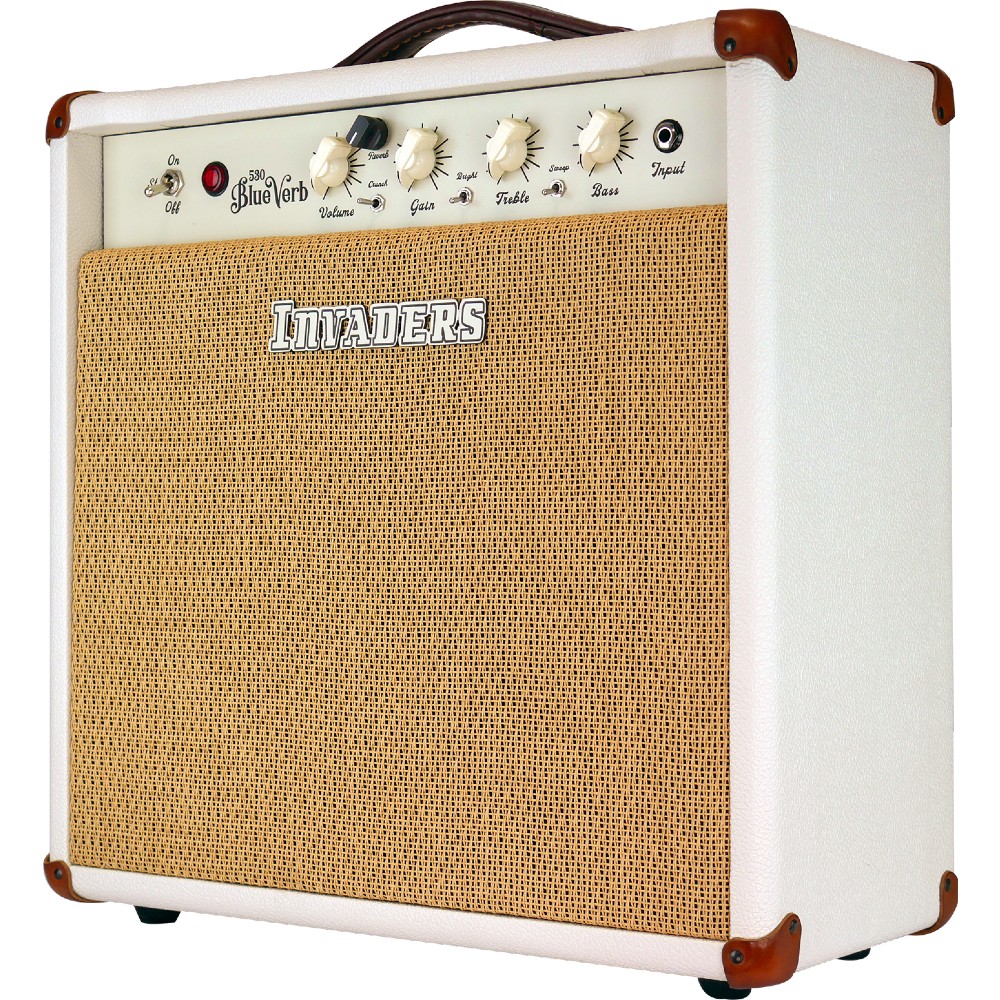 INVADERS AMPLIFICATION 530 BlueVerb Combo Reverb Ivory