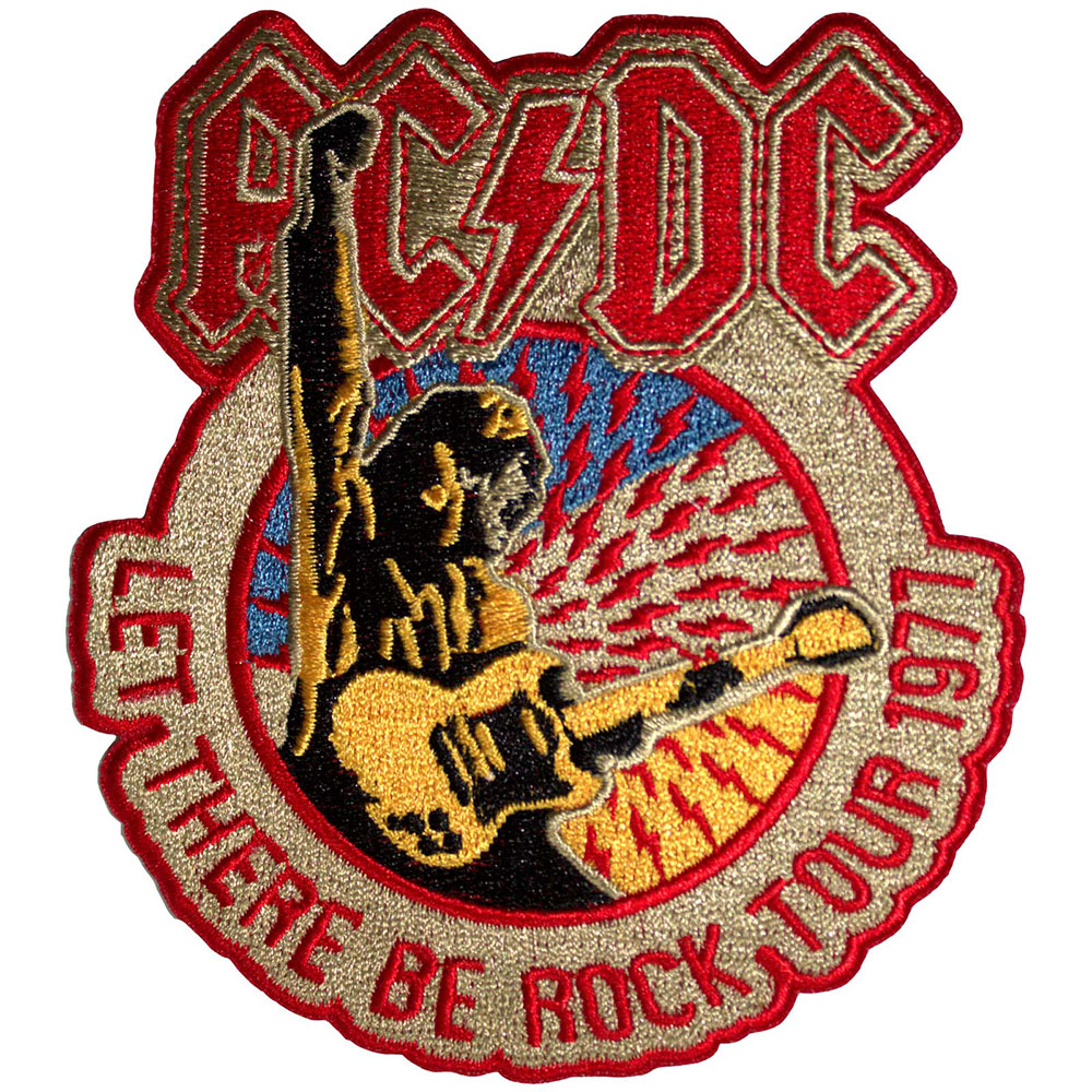 Patch ACDC Let There Be Rock Tour 1977