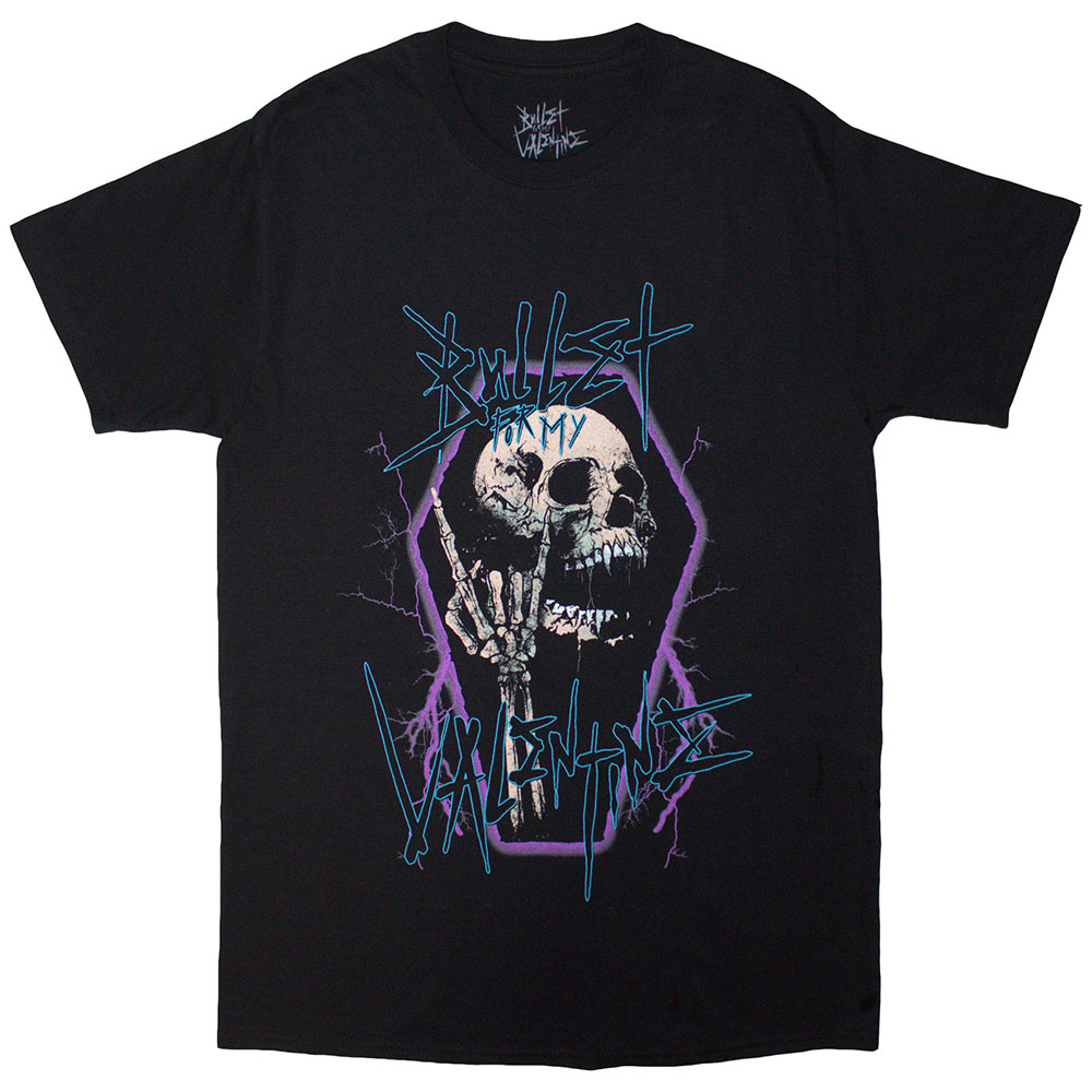 T-shirt BULLET FOR MY VALENTINE Thrash Skull