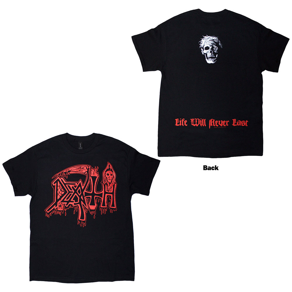 T-Shirt DEATH Life Will Never Last T-Shirt DEATH Life Will Never Last