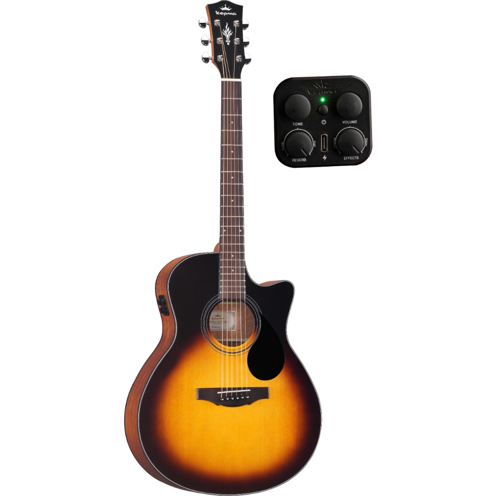 KEPMA EACE+ K10 Grand Auditorium Sunburst