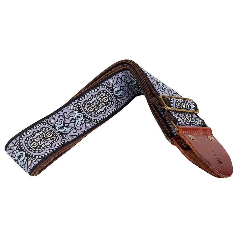 GAUCHO Sangle Classic Jacquard Series Purple 2 GAUCHO Sangle Classic Jacquard Series Purple