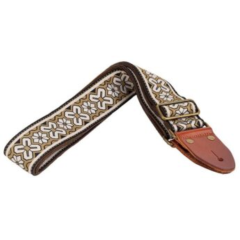 GAUCHO Sangle Classic Jacquard Series Sand White