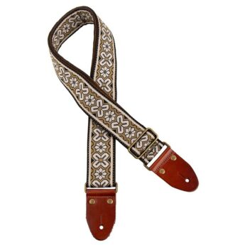 GAUCHO Sangle Classic Jacquard Series Sand White
