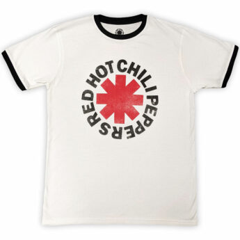 T-shirt RED HOT CHILI PEPPERS Logo Ringer