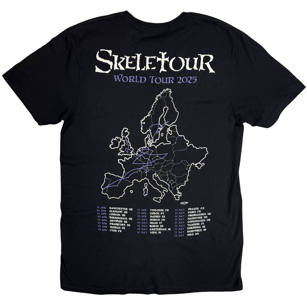 T-shirt GHOST Skeleta Album Cover '25 Tour Dates T-shirt GHOST Skeleta Album Cover '25 Tour Dates