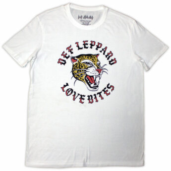 T-shirt DEF LEPPARD Love Bites Circle