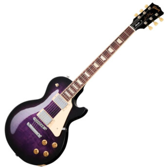 GIBSON Les Paul Studio Figured Top Dark Purple Burst