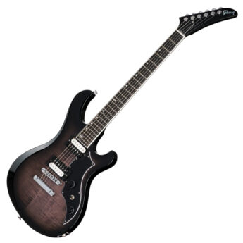 GIBSON Victory Figured Top Translucent Ebony Burst