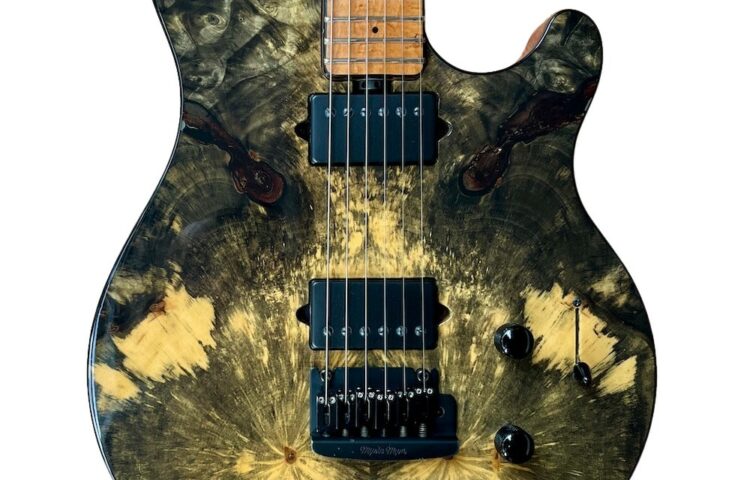 MUSIC MAN BFR Axis Super Sport Buckeye Burl