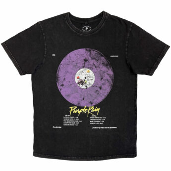 T-shirt PRINCE Purple Rain Disc