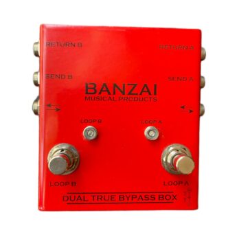 BANZAI MUSIC Dual True Bypass Box