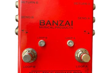 BANZAI MUSIC Dual True Bypass Box