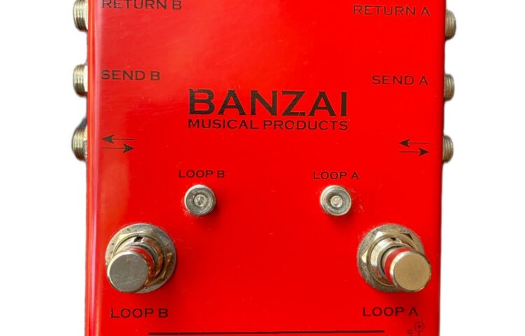 BANZAI MUSIC Dual True Bypass Box