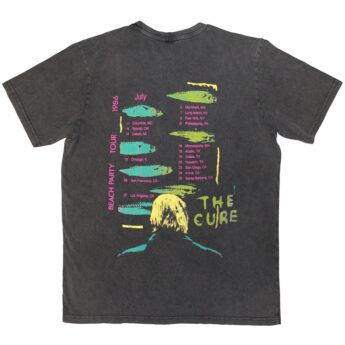 T-shirt THE CURE Beach Party Tour '86