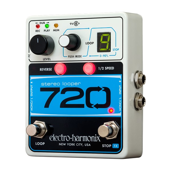 ELECTRO-HARMONIX 720 Stereo Looper ELECTRO-HARMONIX 720 Stereo Looper