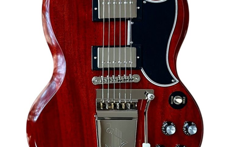 EPIPHONE IGC 1964 SG Standard Reissue with Maestro Vibrola Cherry Red