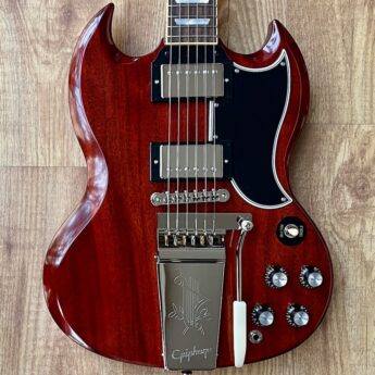 EPIPHONE IGC 1964 SG Standard Reissue with Maestro Vibrola Cherry Red