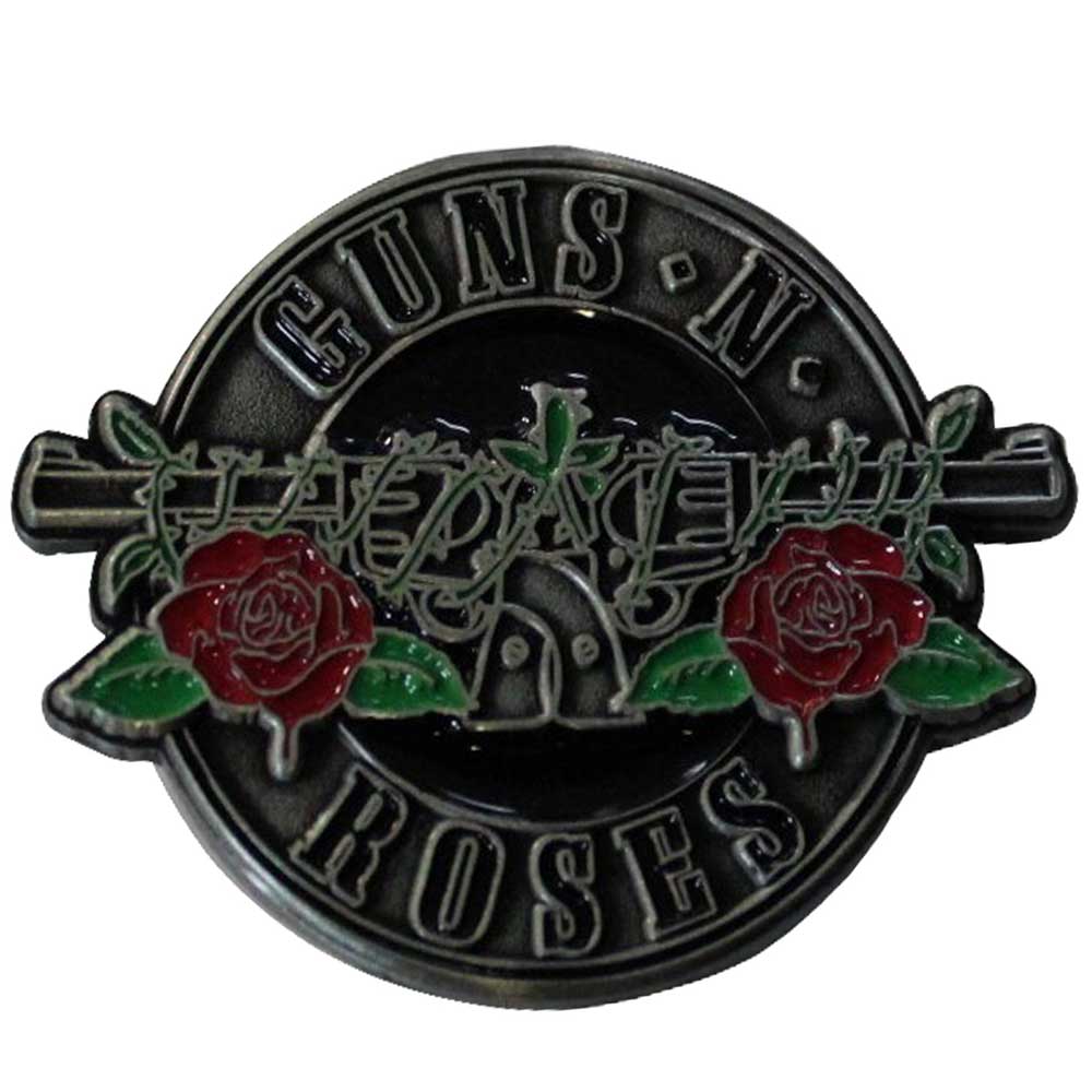 Pin's GUNS N’ ROSES Silver Circle Logo Pin's GUNS N’ ROSES Silver Circle Logo
