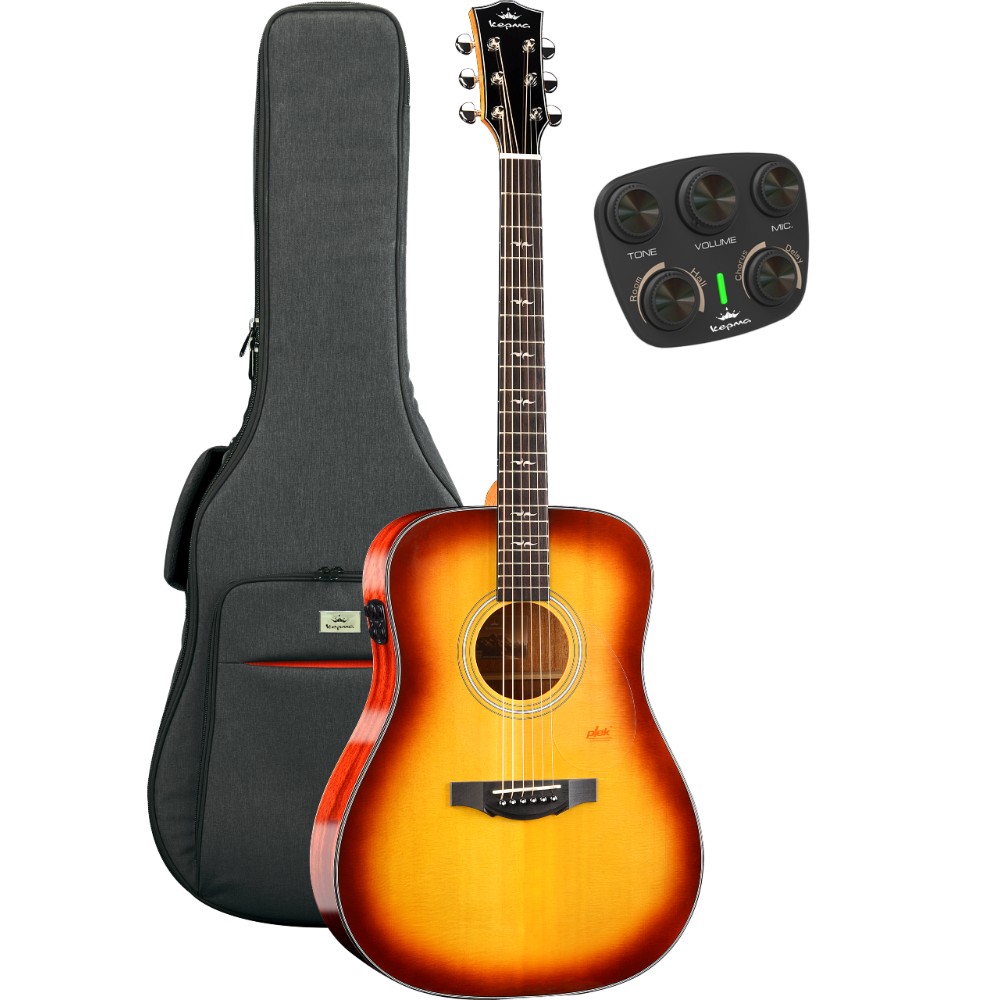 KEPMA F1E Dreadnought Cherry Burst KEPMA F1E Dreadnought Cherry Burst