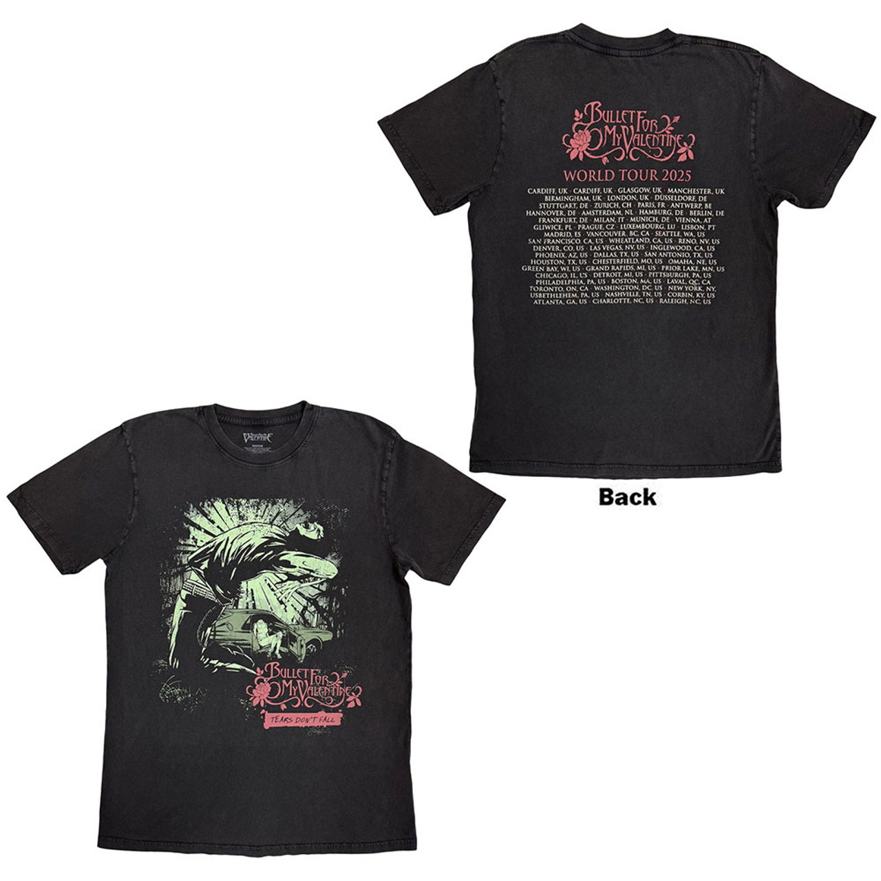 T-shirt BULLET FOR MY VALENTINE Tears Don't Fall T-shirt BULLET FOR MY VALENTINE Tears Don't Fall