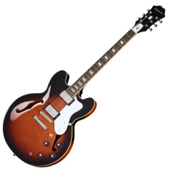 EPIPHONE Bonehead Riviera Dark Tobacco Sunburst