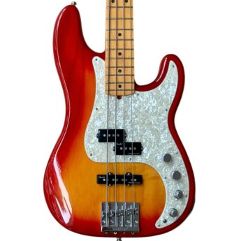 FENDER USA American Ultra Precision Bass Plasma Red Burst