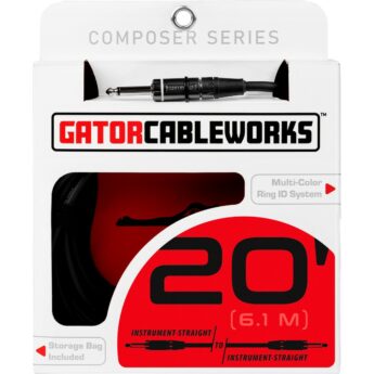 GATOR CABLEWORKS Câble Instrument Composer