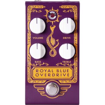 MAD PROFESSOR AMPLIFICATION Royal Blue Overdrive Handwired