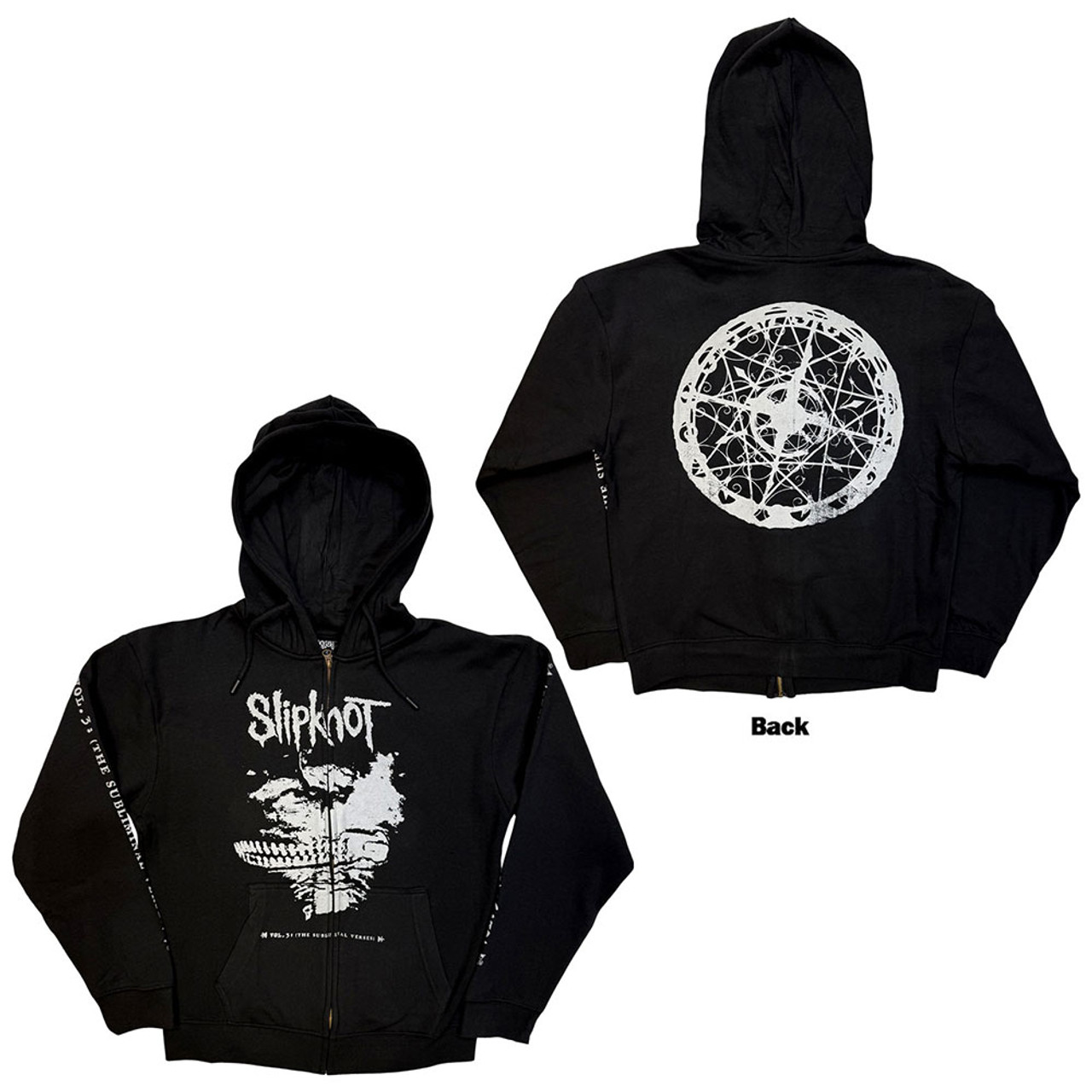 Sweat zippé SLIPKNOT Subliminal Verses Sweat zippé SLIPKNOT Subliminal Verses