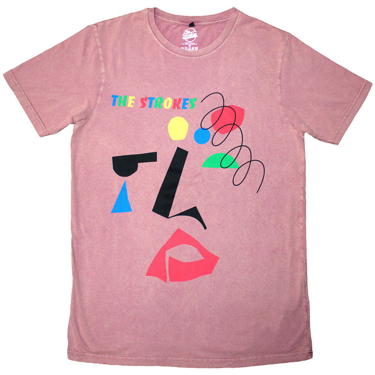 T-shirt THE STROKES Abstract Face T-shirt THE STROKES Abstract Face