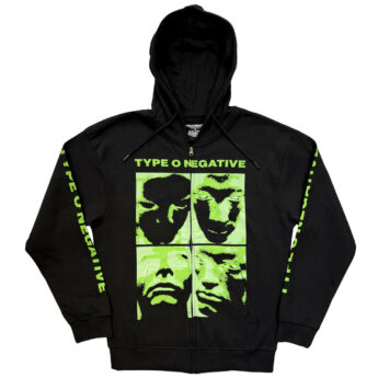 Sweat Zippé TYPE O NEGATIVE Faces