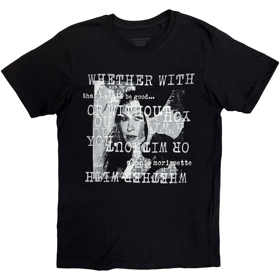 T-shirt ALANIS MORISSETTE Whether With T-shirt ALANIS MORISSETTE Whether With